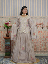 KcPc Festive Wear HO Silk Designer Lehenga with Gota Patti WorkMEG