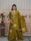 KcPc Stylish Indo-Western Lehenga in HO Silk with Designer Look MEG