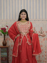 Buy Designer HO Silk Lehenga with Gota Patti Work