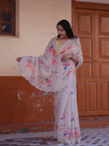 Buy New Printed Saree for Everyday Casual Wear KcPc