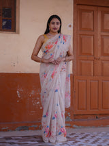 Buy New Printed Saree for Everyday Casual Wear KcPc