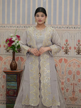 BuyHO Silk Lehenga with Gota Patti Work KcPc 