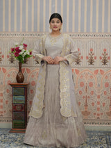 BuyHO Silk Lehenga with Gota Patti Work KcPc 