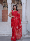 By Bandhani Saree with Elegant Gotapatti Work kcpc 1