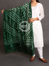 Bandhej Silk Dupattas Or Kcpc Dupatta