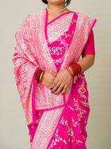 KcPc Pure Khaddi Georgette Waterzari Sarees Handloom Banarasi Weaving SareeRani