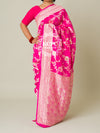 KcPc Pure Khaddi Georgette Waterzari Sarees Handloom Banarasi Weaving SareeRani