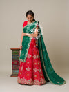 By Jaipuri Bandhani Lehenga With Traditional Wear