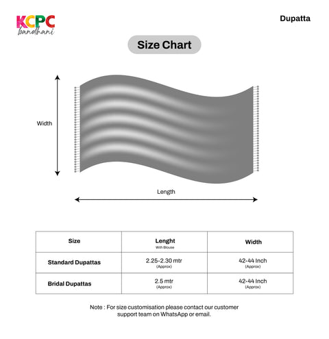 KcPc Rajasthani Traditional Bandhani Chunri Piliya Dupatta Georgette Chunri