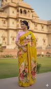 KcPc New Traditional Ojariya Saree in Premium Fabric with Hand Embellishment RB