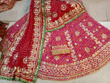 By Jaipuri Special LehengaWith Kota Doria Gotapatti Work 