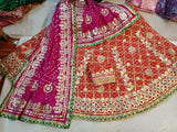 By Jaipuri Special LehengaWith Kota Doria Gotapatti Work 