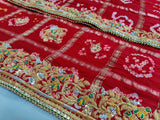 Gaji Silk Bandhani Odhna Online