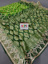  beautiful Neemzari Bandhani style saree