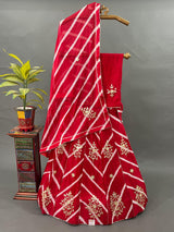 KcPc Chinon Rajasthani Ethnic Kacha Gotapatti Work TraditionalLehengas kml