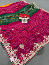  beautiful Pachrangi style saree rajsthani chunri style 