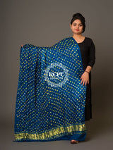 KcPc Latest Trending Bandhani Modal Silk Lagdi Patta Dupatta Morkanti