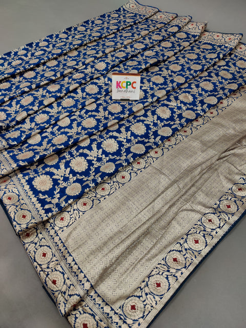 KcPc Special Neeta Ambani Cultural Event inspired Banarasi Handloom Meenakari Saree