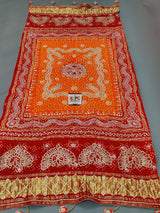KcPc New Launch Designer Gaji Silk Bandhani Ghatchola Marwadi Pilia DupattaSATISH