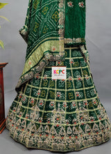 KcPc New Beautiful Pure gajji silk Lehenga Set With Gotapatti HandworkSATISH