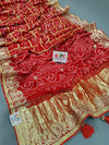 Bandhani Style saree perfect for bride 