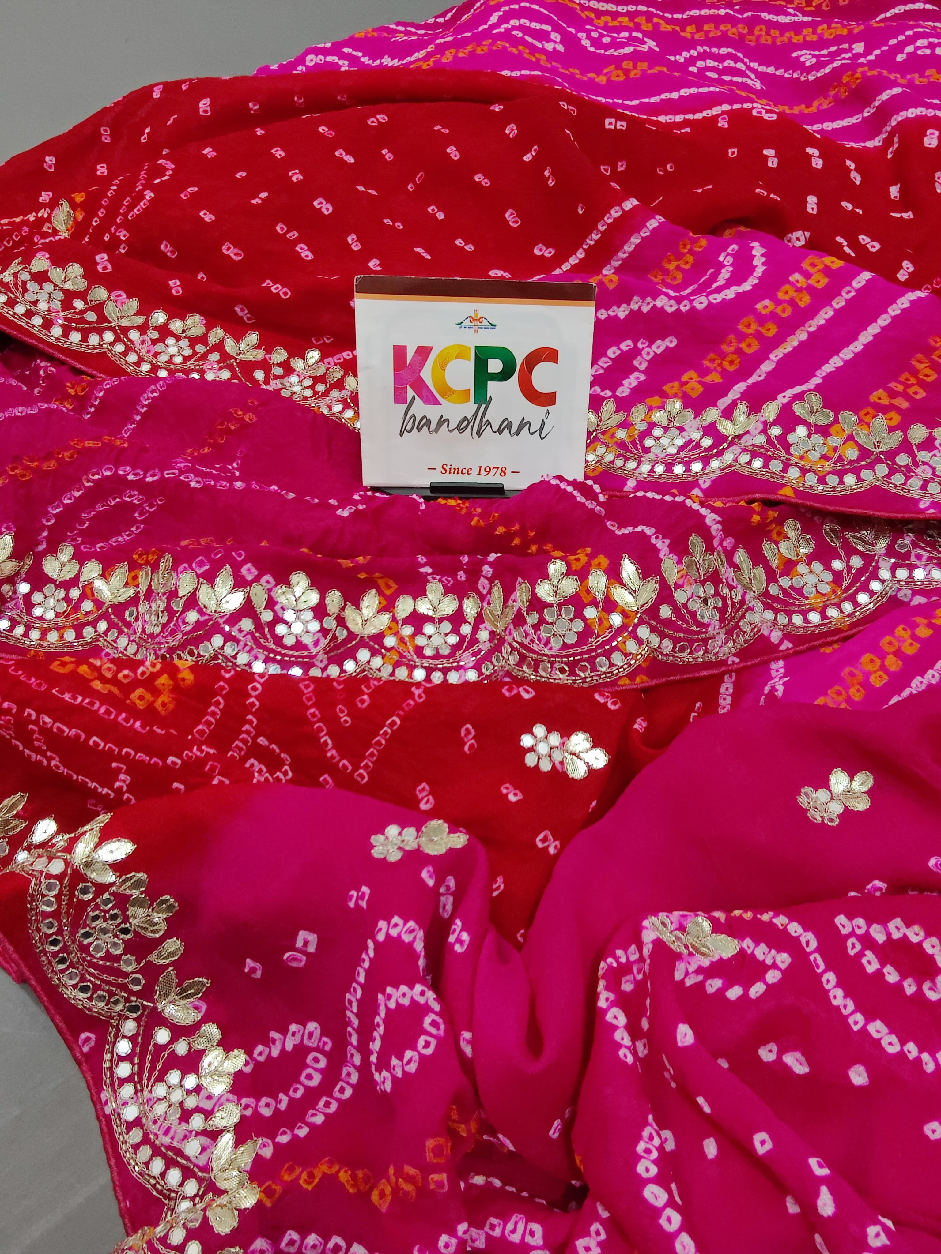 By Bandhani Saree