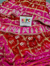 This Pure Gaji Silk saree is perfect for traditional wear