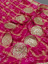KcPc Latest New Launch Pure Gaji Silk Hand Gotapatti Work DupattaAmt