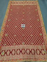 KcPc LatestMarwadi Pure Khaddi Georgette Upada Junglaw Neemzari Chunri