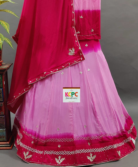 KcPc Exclusive New upada Chinon With Cutdana Handwork Lehenga GSM
