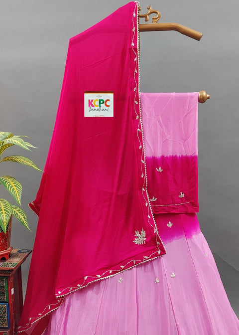KcPc Exclusive New upada Chinon With Cutdana Handwork Lehenga GSM