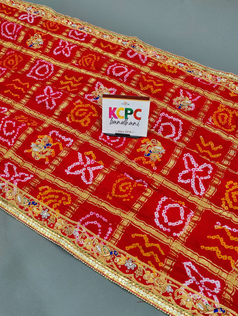 KcPc Latest  Launch Pure Gaji silk Zaridozi  work Dupatta