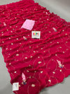 KcPc Pure Diamond Chiffon Mukes Work Rajputi Traditional Saree VND Rani