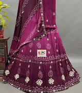 By Rajasthani Lehenga With Traditional Wear