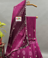 By Rajasthani Lehenga With Traditional Wear