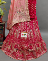 KcPc Latest New Upada Silk With Banarasi Weaving Lehenga BTU