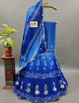 By Rajasthani Lehenga With Traditional Wear