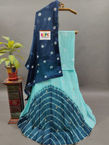 By Rajasthani Lehenga With Traditional Wear