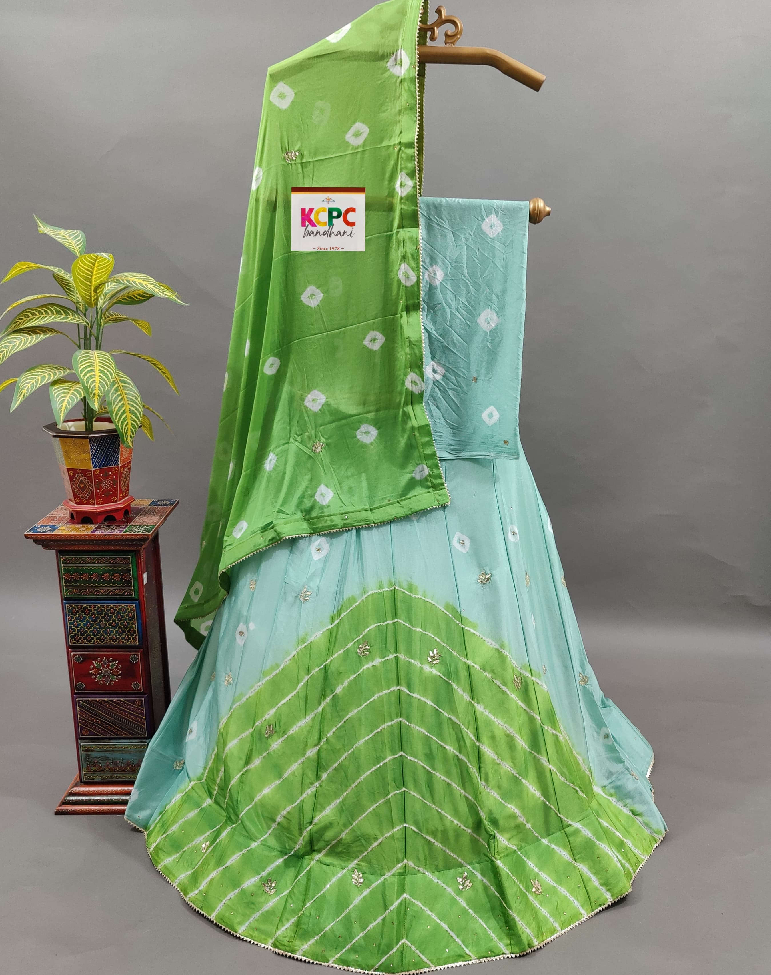 By Rajasthani Lehenga With Traditional Wear