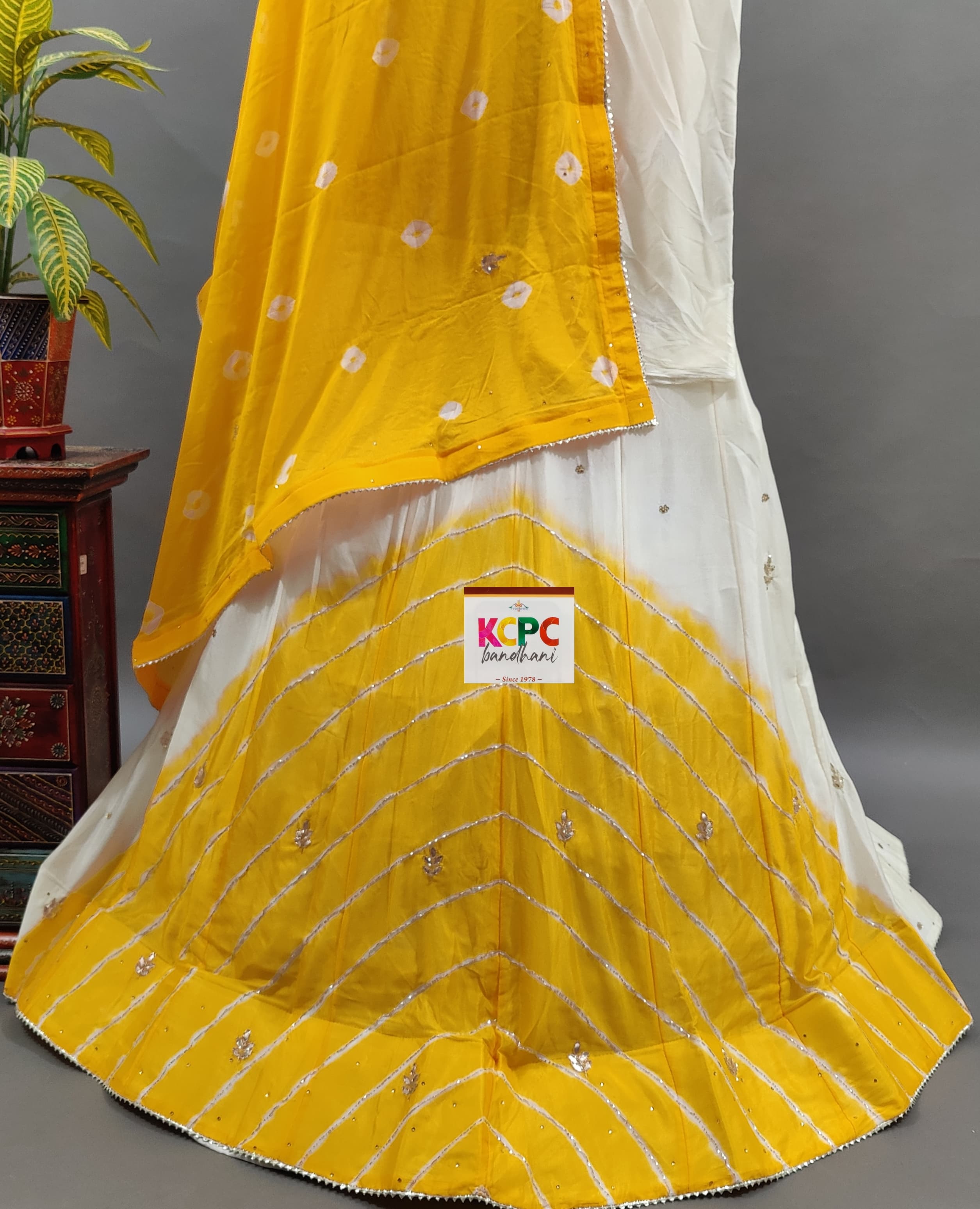 By Rajasthani Lehenga With Traditional Wear