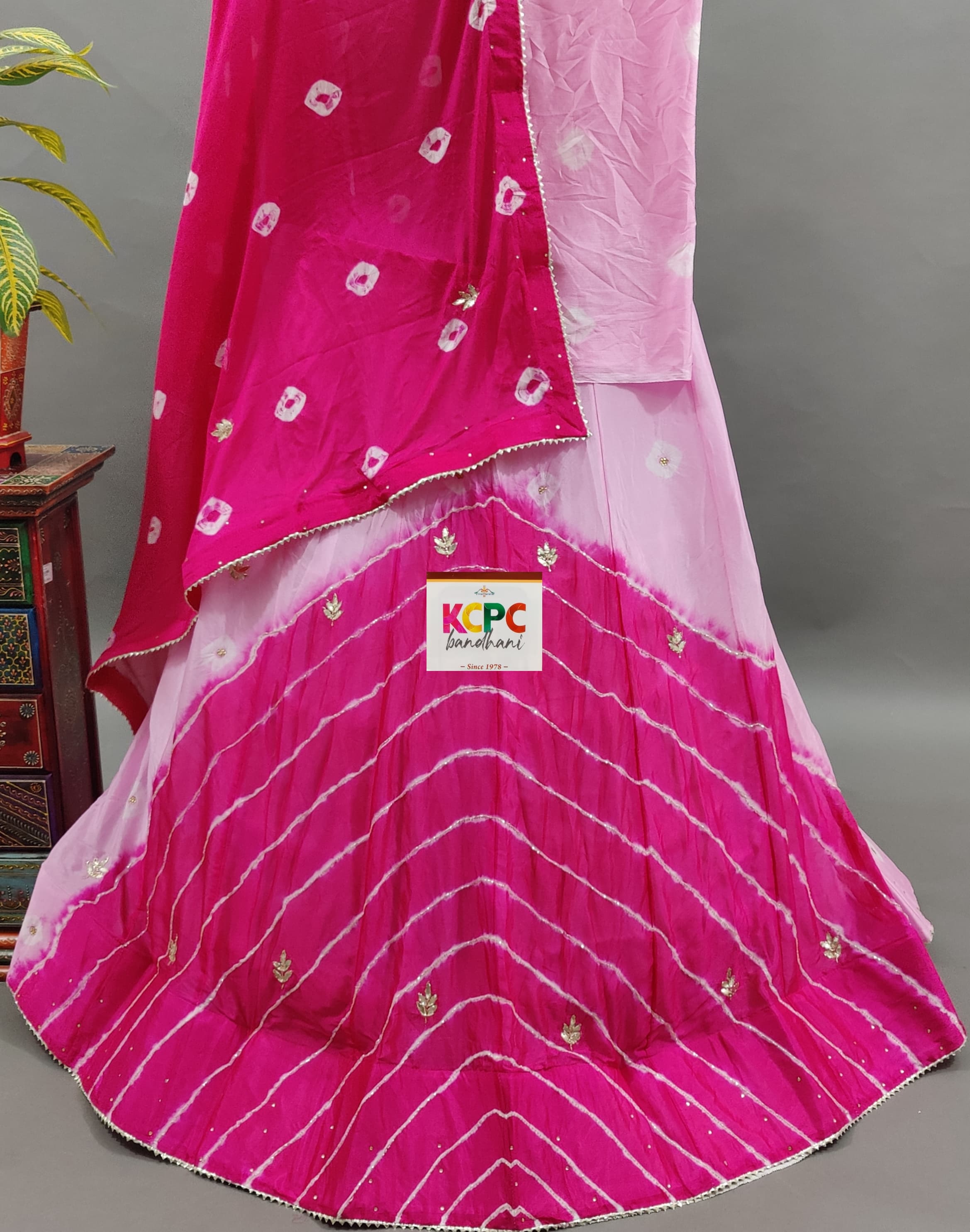 By Rajasthani Lehenga With Traditional Wear