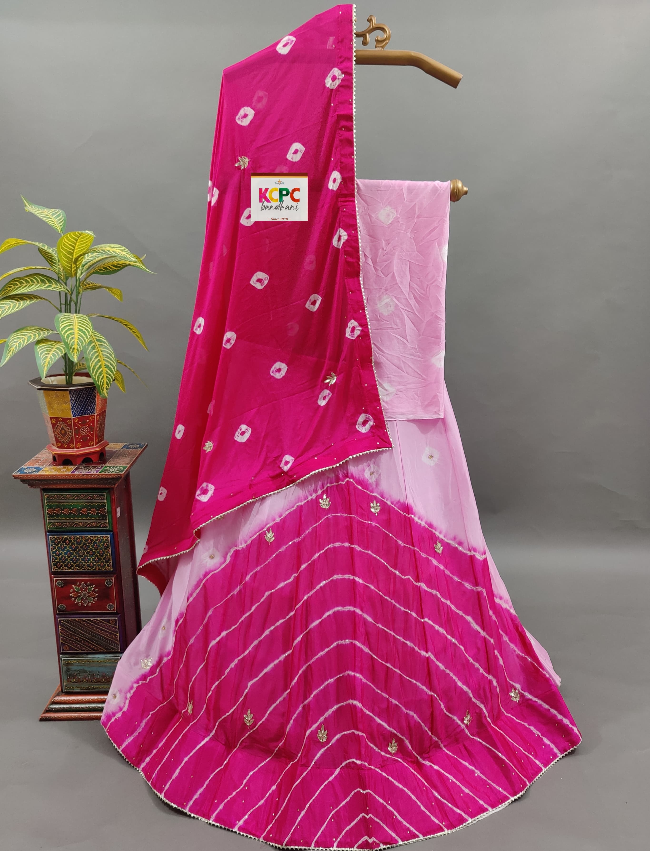 By Rajasthani Lehenga With Traditional Wear