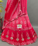 By Rajasthani Lehenga With Traditional Wear