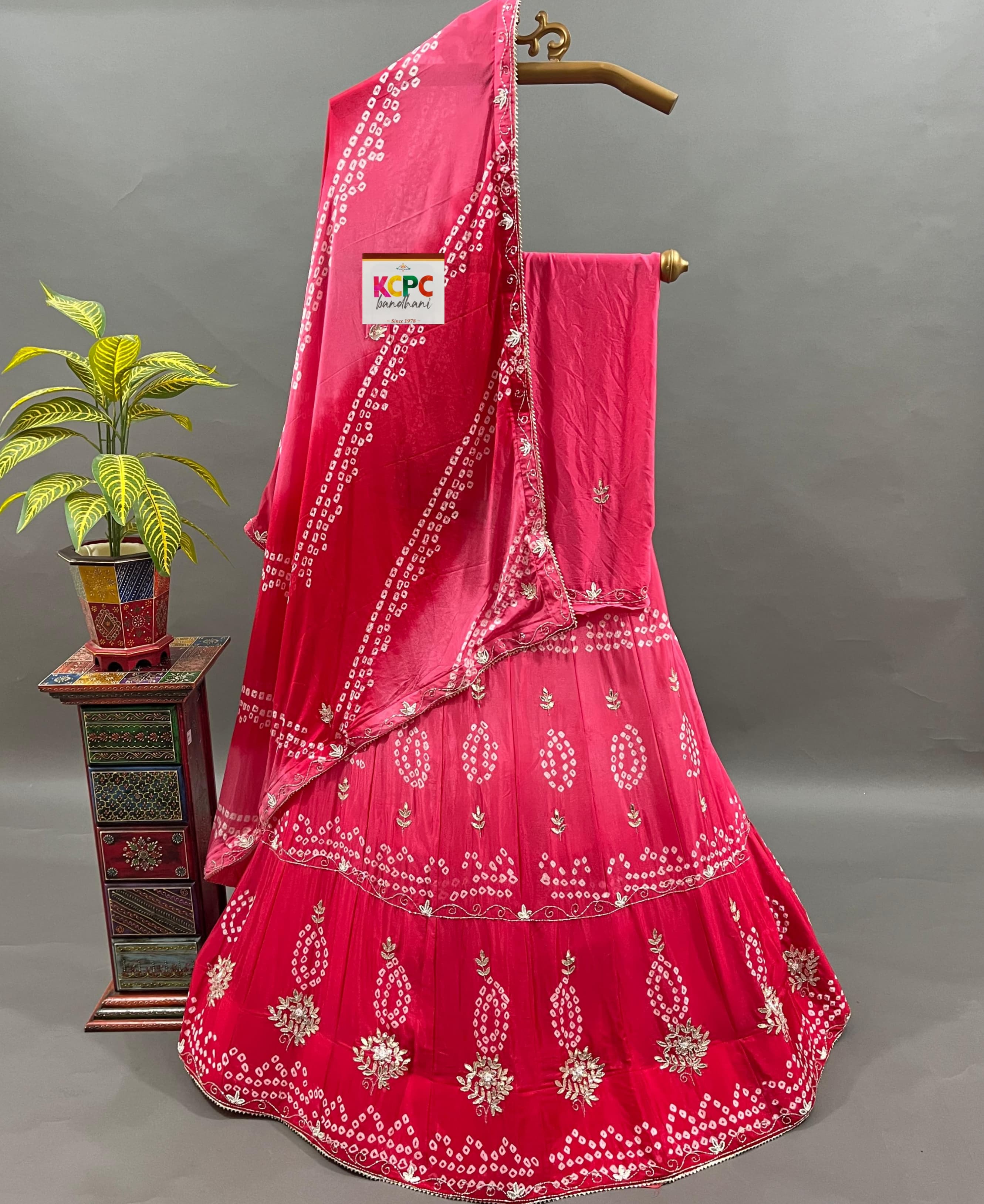 By Rajasthani Lehenga With Traditional Wear