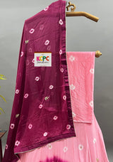 By Rajasthani Lehenga With Traditional Wear