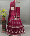 KcPc Latest Launch chinon silk With katdana Gotapatti LehengaRAJ