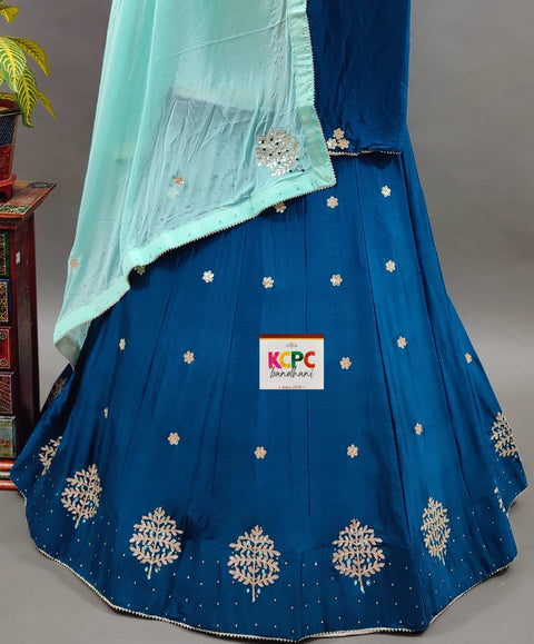 KcPc Exclusive New Upada Chinon with Gotapatti work  Lehenga RAJ