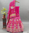 KcPc New Launch Pure Gaji silk Gotapatti Handwork Designer Lehenga BTU