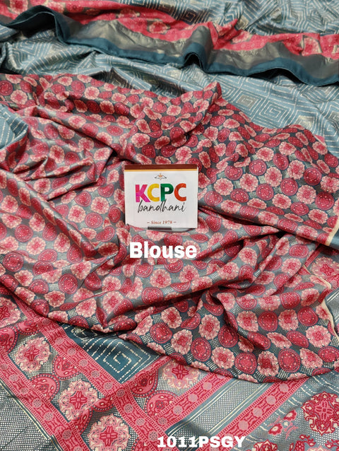 KcPc Latest New Launch Pashmina Cotton Silk Saree SRD