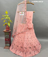 KCPC New Net Sequences Embroidery Lehenga set